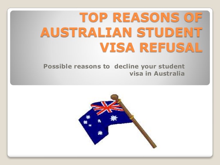 Major Reasons for VISA Refusals