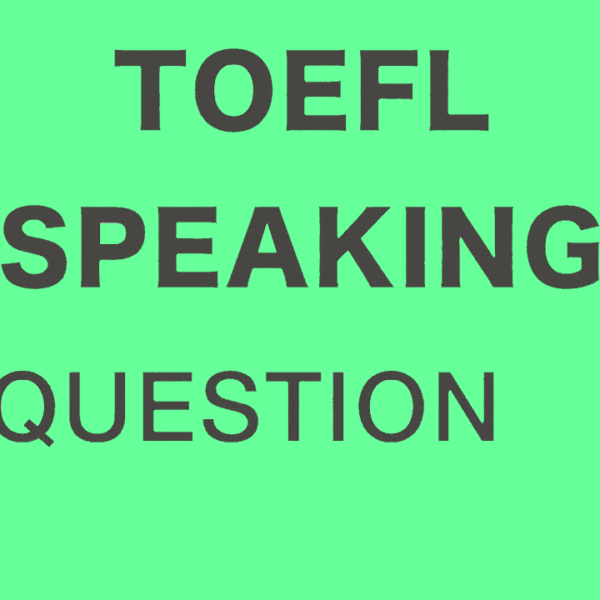 SPEAKING TOFEL