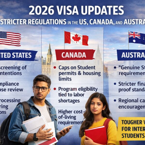Visa updates for international students 2026