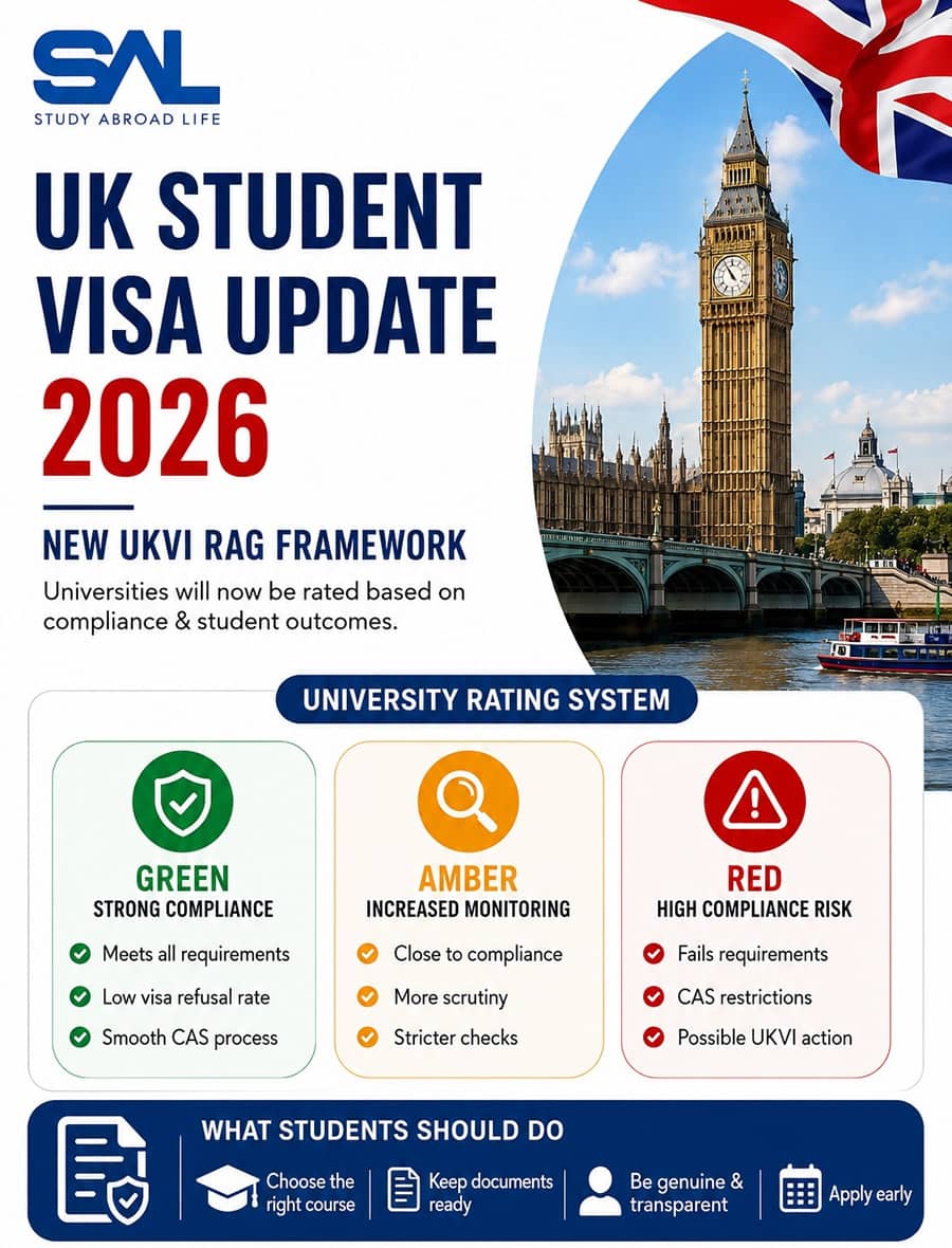 UK Student Visa Update 2026 Understanding the New UKVI RAG Framework