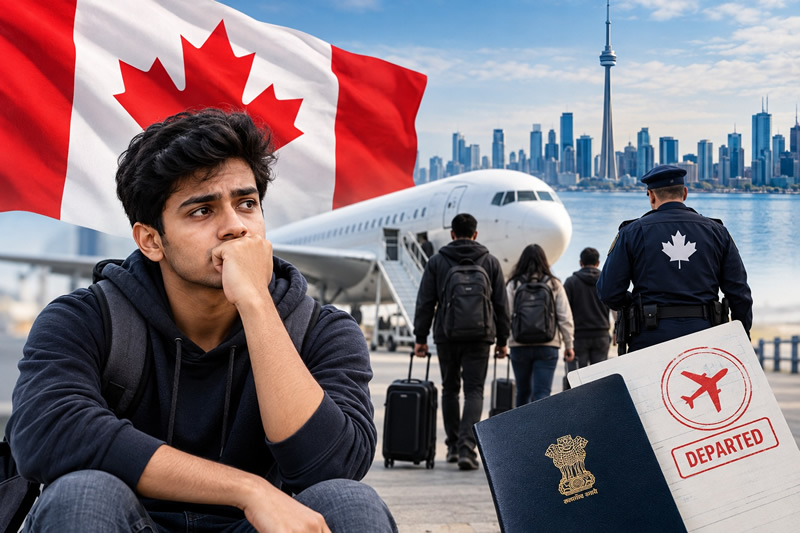 Canada Deports 3,323 Indian Nationals in First Half of 2026